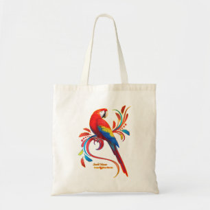 Macaw-Scarlet Tragetasche