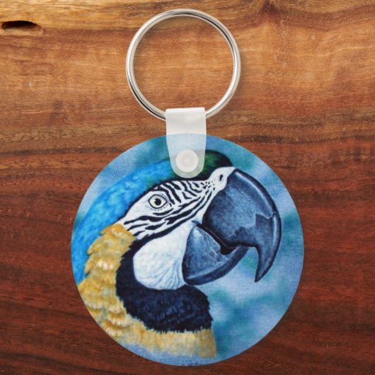 Macaw Schlüsselanhänger (Vorderseite)