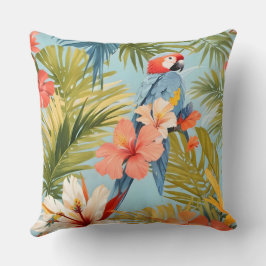 Macaw Tropical Solitude Kissen