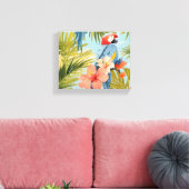 Macaw Tropical Solitude Leinwanddruck (Insitu (Wohnzimmer))