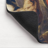 Macaw und Bullfinch Mousepad (Ecke)