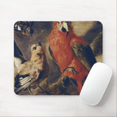 Macaw und Bullfinch Mousepad (Mit Mouse)