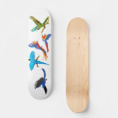 Macaw-verrücktes Skateboard (Vorderseite)