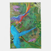 Macaws im zentralamerikanischen handtuch (Vertikal)