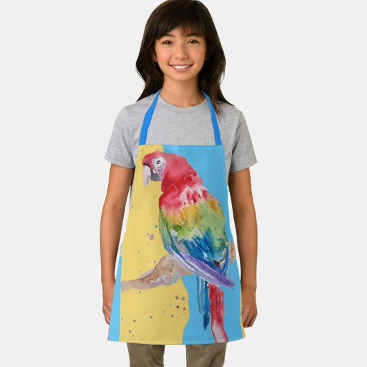 Macaws Macaw Parrot Tropical bunt Jungs Schürze (Insitu)