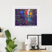 Macaws - Poster (Heimbüro)