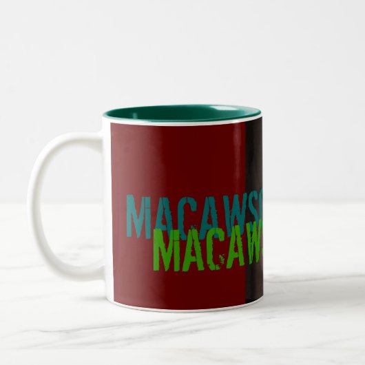MACAWSOME ZWEIFARBIGE TASSE (Links)
