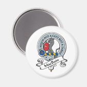 MacBain Clan Abzeichen Magnet (Vorderseite/Rückseite)