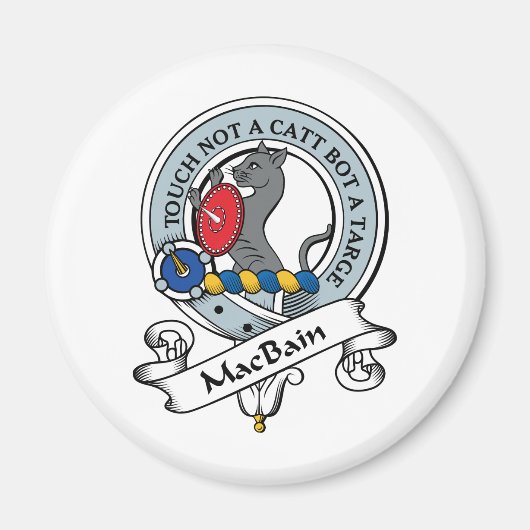 MacBain Clan Abzeichen Magnet (Vorne)