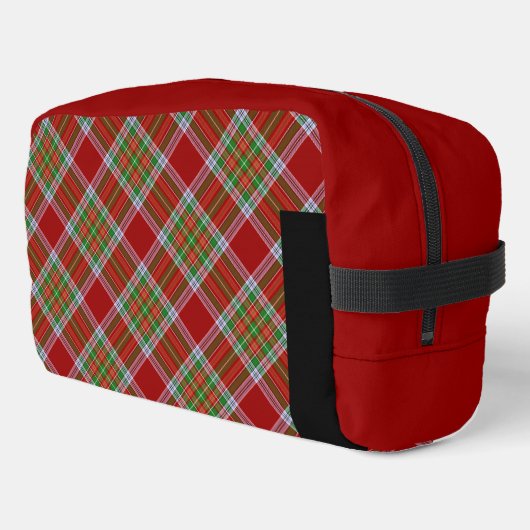 MacBain MacBean Schottischer Clan Tartan Karo Waschbeutel (Linke Seite)