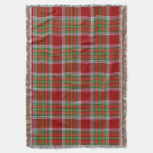 MacBain MacBean Scottish Clan Tartan Kariert Decke (Vorderseite Vertikal)