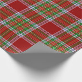 MacBain MacBean Scottish Clan Tartan Kariert Geschenkpapier (Ecke)