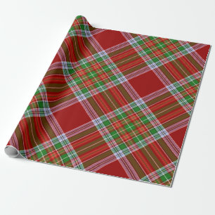 MacBain MacBean Scottish Clan Tartan Kariert Geschenkpapier