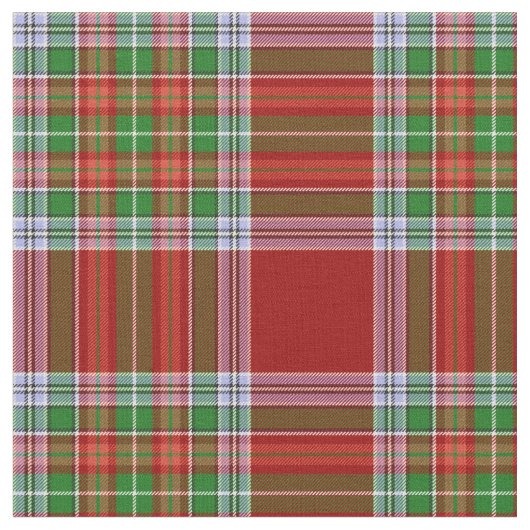 MacBain MacBean Scottish Clan Tartan Kariert Stoff (Nahaufnahme)