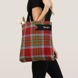 MacBain MacBean Scottish Clan Tartan Kariert Tasche