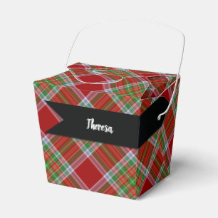 MacBain schottischer Tartan Clan Plaid Geschenkschachtel