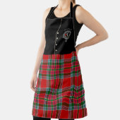 MacBean Clan Abzeichen & Tartan Kilt Schürze (InSitu)