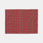 MacBean-Clan-Tartan Fleecedecke (Vorderseite (Horizontal))