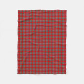 MacBean-Clan-Tartan Fleecedecke (Vorderseite)