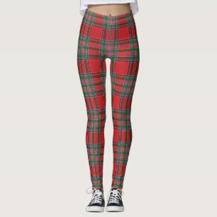 MacBean Clan Tartan Muster Kariert Leggings