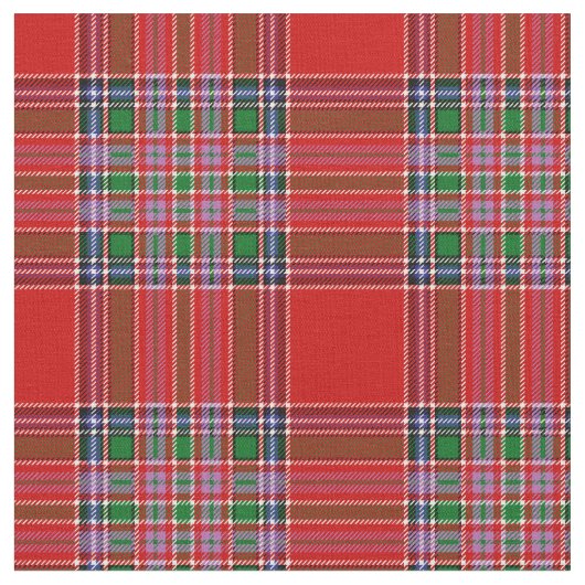 MacBean Tartan-Druck Stoff (Nahaufnahme)