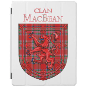 MacBean Tartan Scottish Kariert Lion Rampant iPad Hülle