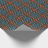 MacBeth A Original Scottish Tartan Geschenkpapier (Ecke)