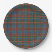 MacBeth A Scottish Clan Tartan Pappteller (Vorderseite)