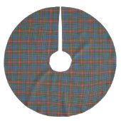 MacBeth Ancient Scottish Tartan Polyester Weihnachtsbaumdecke (Vorderseite)