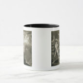 Macbeth, Banquo und die drei Hexen auf dem Heide Tasse (Zentrum)