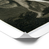 Macbeth, Banquo und die drei Hexen auf der Erde Poster (Ecke)