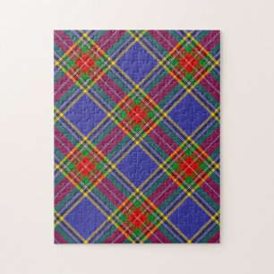MacBeth Clan Tartan Kariertes Muster Puzzle