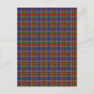 MacBeth-Clan-Tartan Postkarte