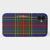 Macbeth-ClanTartan karierter iPhone 5S Fall Case-Mate iPhone Hülle (Rückseite (Horizontal))