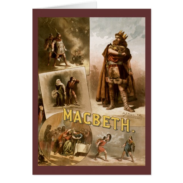 Macbeth, das Spiel 1884 (Vorne)