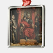 Macbeth, der die Mörder anweist Ornament Aus Metall (Links)