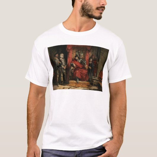 Macbeth, der die Mörder anweist T-Shirt (Vorderseite)