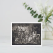 Macbeth, die drei Hexen und Hecate in Akt IV, S Postkarte (Stehend Vorderseite)