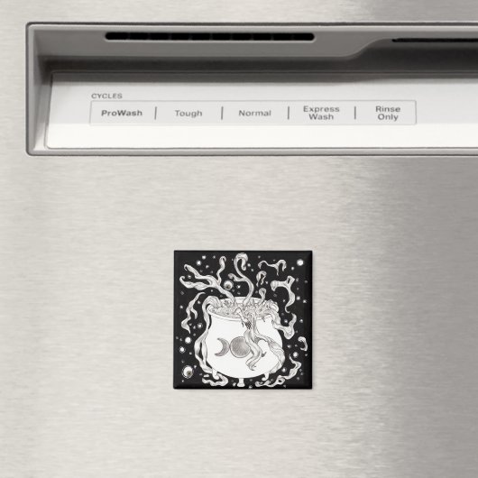 Macbeth Hexen Cauldron Magnet (In Situ (Geschirrspüler))