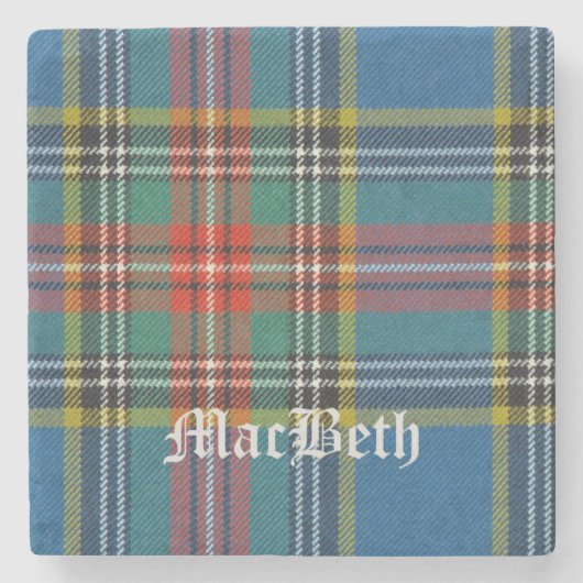 MacBeth, MacBeth, Scottish Tartan, MacBeth Steinuntersetzer (Vorderseite)