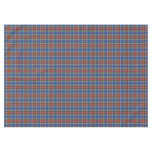 MacBeth Modern Tartan Kariert schottisch farbig Tischdecke (Vorderseite (Horizontal))