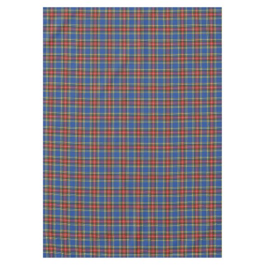 MacBeth Modern Tartan Kariert schottisch farbig  Tischdecke (Vorderseite)