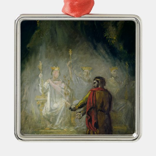 Macbeth Ornament Aus Metall (Vorne)