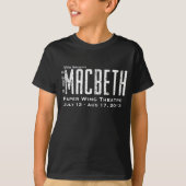 Macbeth - Papierflügel-Theater - der T - Shirt des (Vorderseite)