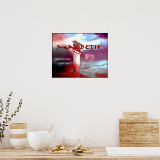MacBeth Poster (Küche)