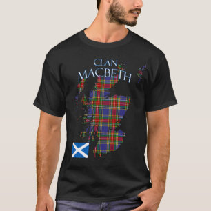 MacBeth Scottish Clan Tartan Scotland T-Shirt