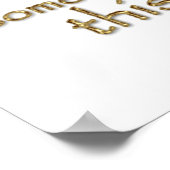 Macbeth "Something Wicked" Angebot (Gold Version) Poster (Ecke)