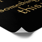 Macbeth "Something Wicked" Angebot (Gold Version) Poster (Ecke)