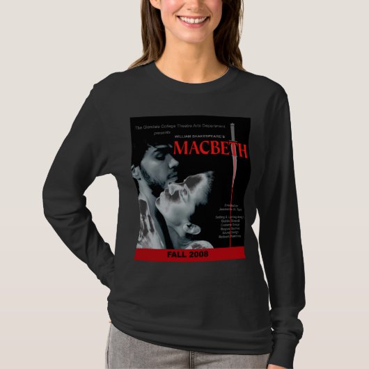 MACBETH-T-SHIRT T-Shirt (Vorderseite)