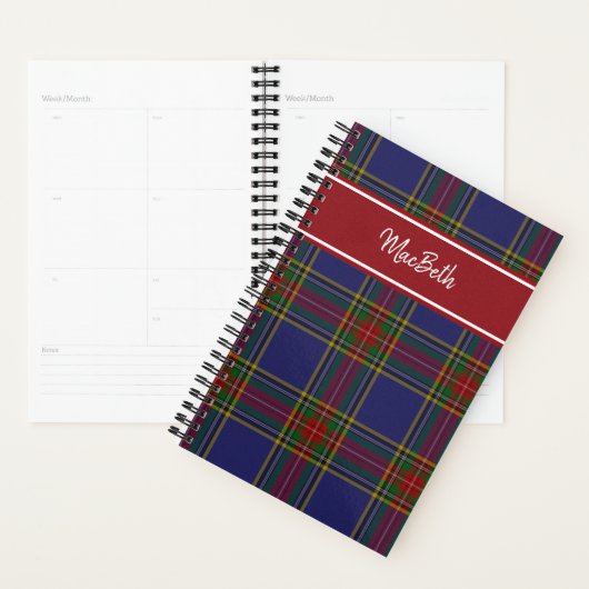 MacBeth Tartan Karierter Planer (Anzeige)